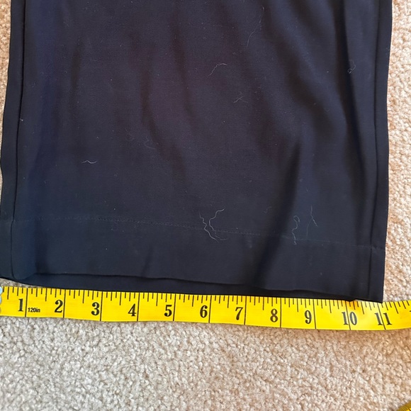 J. Jill Black Smocked Waist Wide Leg Pants Relaxed Fit Lightweight MP NWT - Picture 5 of 7